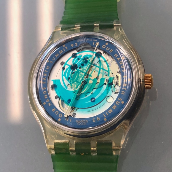Swatch Accessories Swatch Earth Summit 92 Time To Move Watch Poshmark Swatch Accessories Swatch Earth Summit 92 Time To Move Watch Poshmark